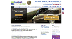 Desktop Screenshot of motorquotedirect.co.uk